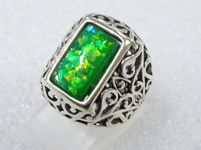 色石　指輪(9号)